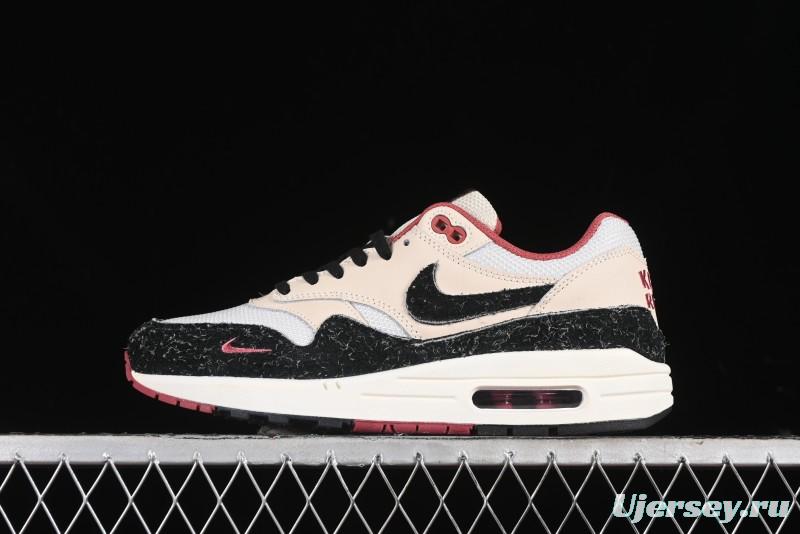 Nike Air Max 1 Retro Running Shoes with Half-Sole Air Cushion - FD5743-200