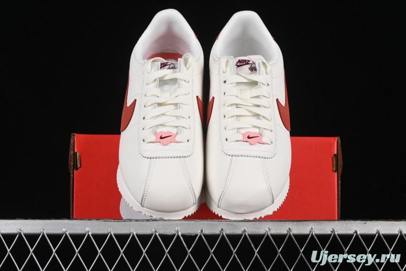 Nike Classic Cortez Leather Collaboration Retro Original Leather Running Shoes - FZ5167-133