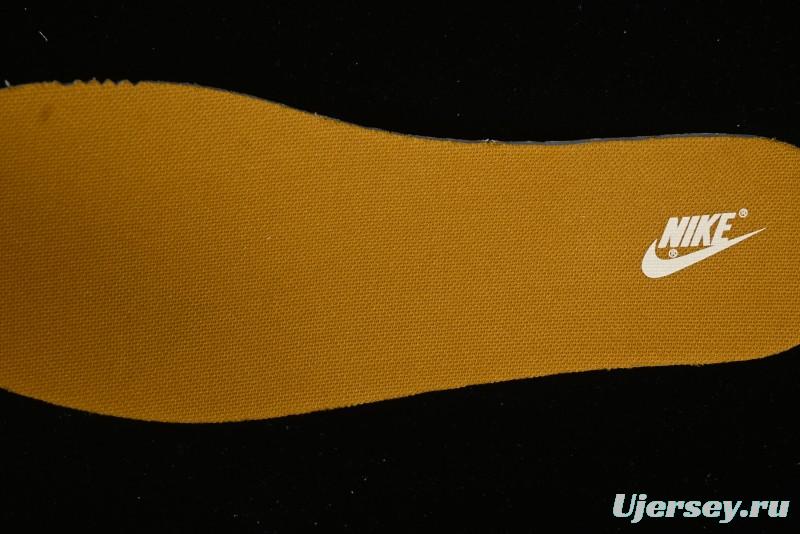 Nike SB Dunk Low UN Collaboration - Off White & Yellow Swoosh Anniversary Customized Low-Top Casual Skate Shoes - KK1688-011