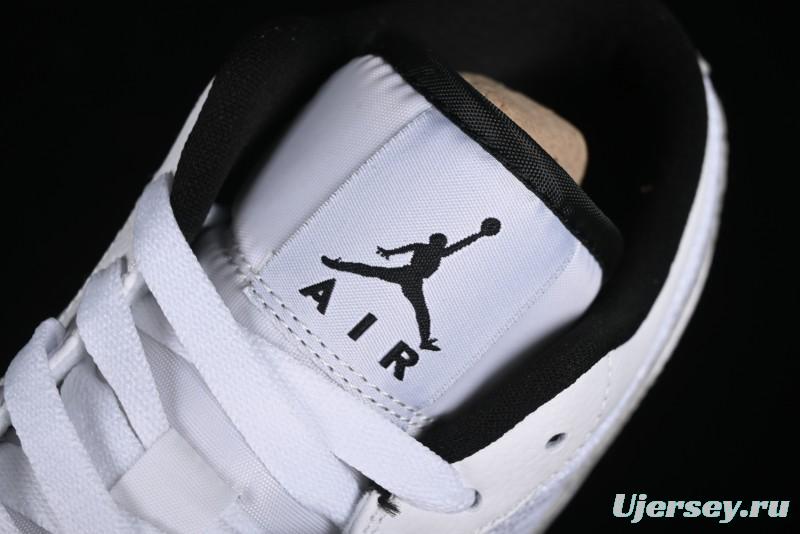 Nike Air Jordan 1 Low AJ1 White Mesh Retro Basketball Shoes - 338145-110