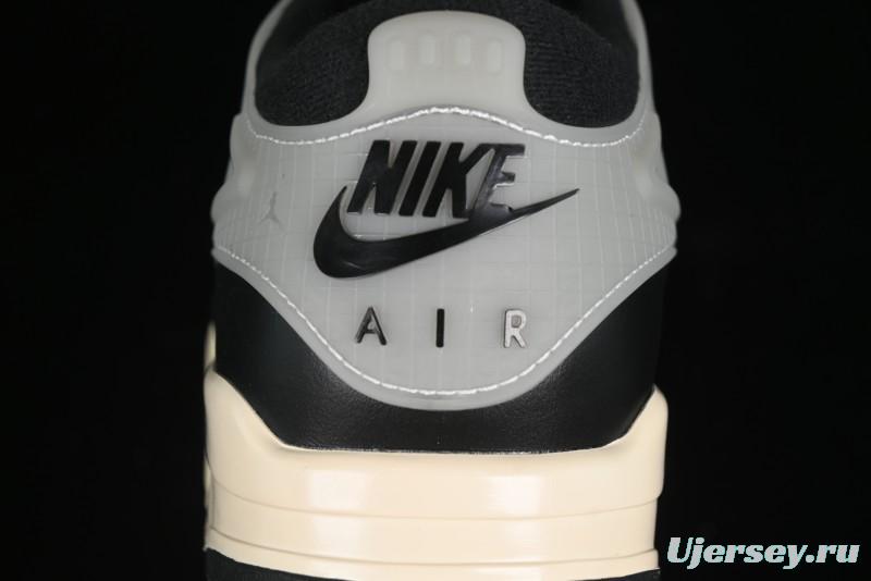 Nike Air Jordan 4 Remastered Sneakers in Black with Textile Mesh, Leather and Suede - FQ7939-006