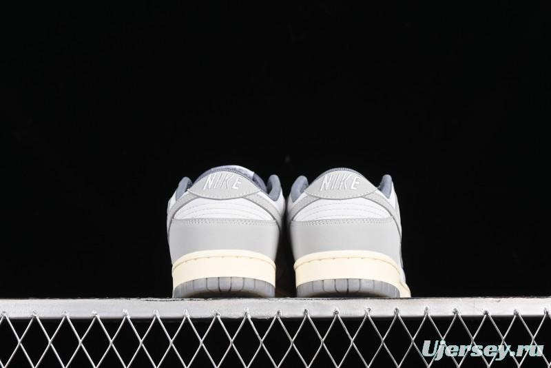 Nike Dunk Low Cool Grey SB Skateboarding Shoes with Washed Effect - FV1167-001