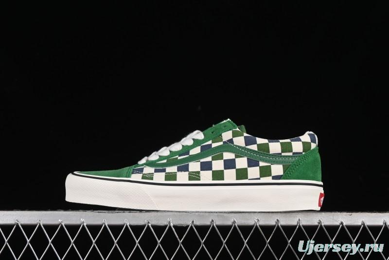 Vans Old Skool 36 Checkerboard Low-Top Canvas Sneakers - VN000D7HY29