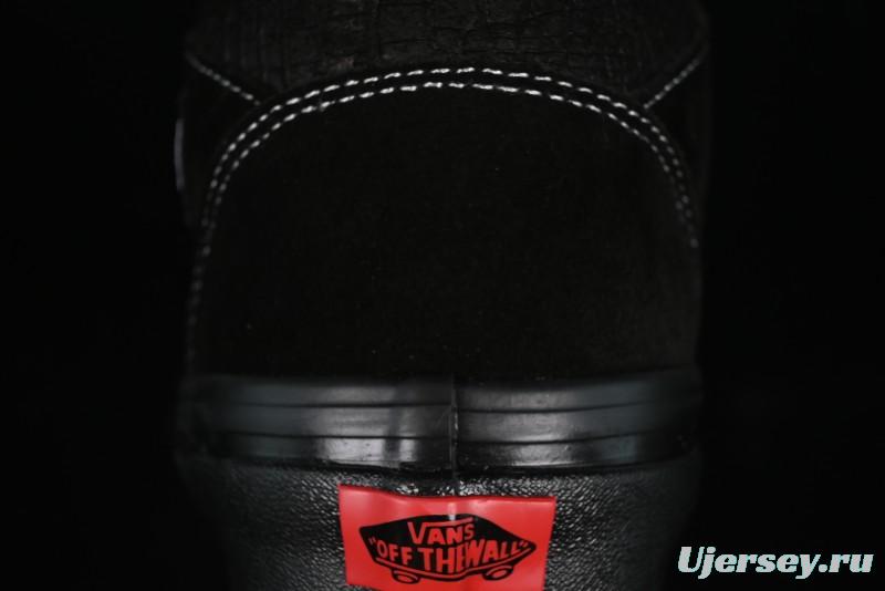 Vans Half Cab 33 DX Black Knight Anaheim Classic Retro Skate Shoes - VN0A5KX6BKA
