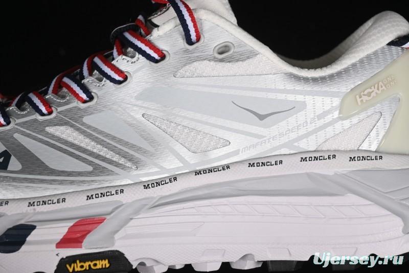 Moncler x Hoka Mafate Speed 2 Ultra-Lightweight Thick-Sole Trail Running Shoes - 1129992 NCHMS