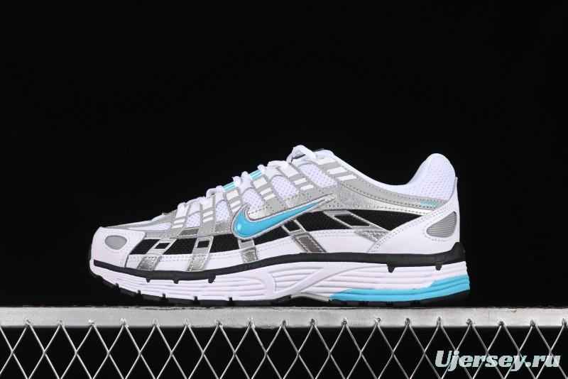 Nike P-6000 Prm Retro Casual Sneakers with Lightweight Design - CD6406-103