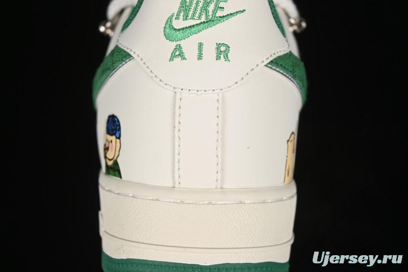 Nike Air Force 1 '07 Low x Capybara "Van Gogh" Casual Sneakers - LV0506-330