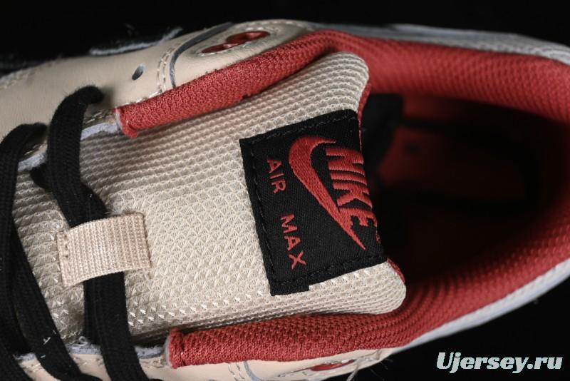 Nike Air Max 1 Retro Running Shoes with Half-Sole Air Cushion - FD5743-200