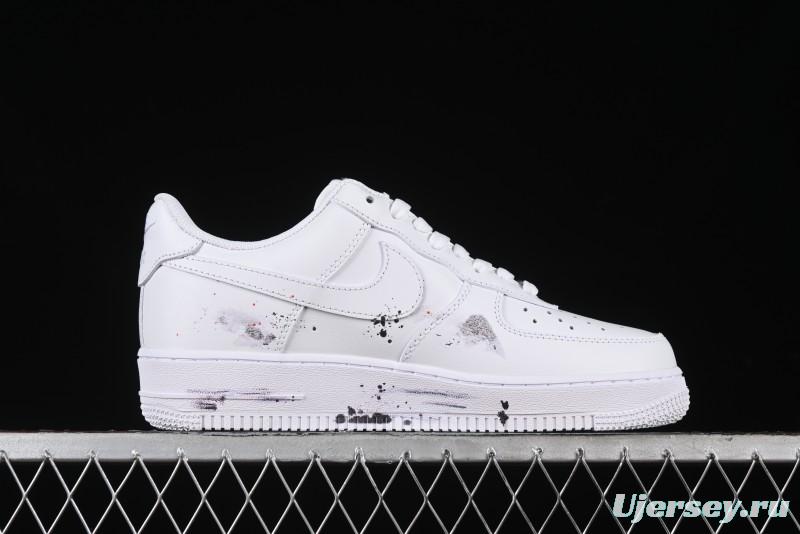 Nike Air Force 1 '07 Low Black Myth Wukong Custom Spray Paint Gift Box Low-Top Casual Sneakers - ZH0316-043