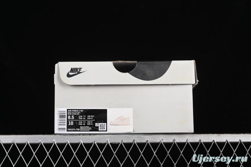 Nike Air Force 1 '07 Low Heart "Rate Beating" Casual Sneakers - CW1574-708