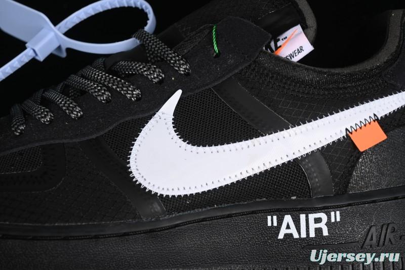 Nike Off White x Air Force 1 Low OW Transparent Black - AO4606-001