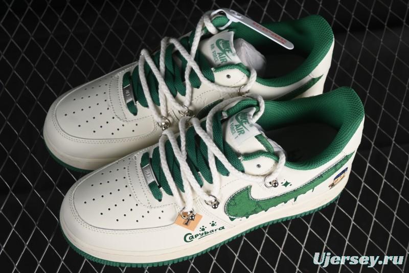 Nike Air Force 1 '07 Low x Capybara "Van Gogh" Casual Sneakers - LV0506-330