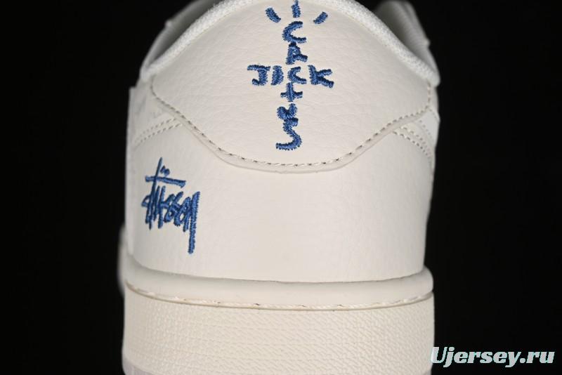 Nike Travis Scott x Fragment Design x Air Jordan 1 Low OG SP AJ1 Retro Sneakers - LJ5188-013