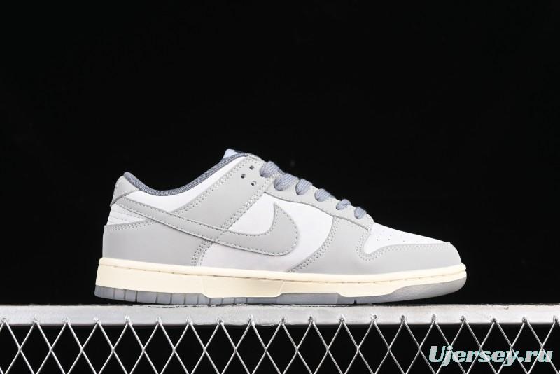 Nike Dunk Low Cool Grey SB Skateboarding Shoes with Washed Effect - FV1167-001