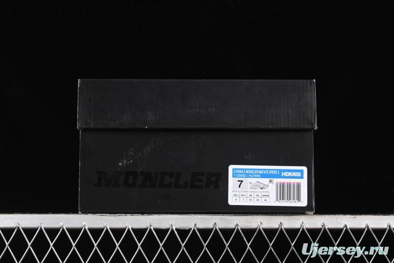 Moncler x Hoka Mafate Speed 2 Ultra-Lightweight Thick-Sole Trail Running Shoes - 1129992 NCHMS