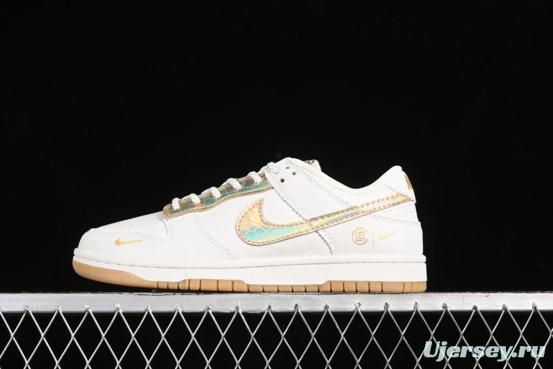 Nike SB Dunk Low Edison Chen Collaboration - Anniversary Edition High-End Customized Low-Top Casual Sneakers - JH8310-948
