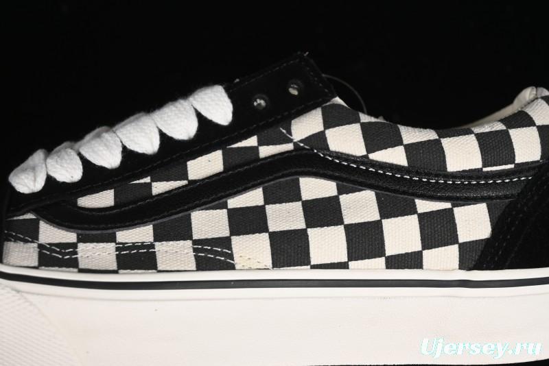 Vans Old Skool 36 Checkerboard Low-Top Canvas Sneakers - VN000D7ZY28