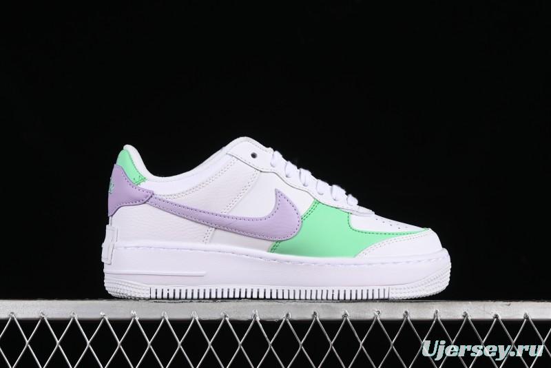 Nike Air Force 1 Shadow Low-Top Sneakers with Lightweight EVA Midsole and Anti-Slip RB Rubber Outsole - CU8591-103