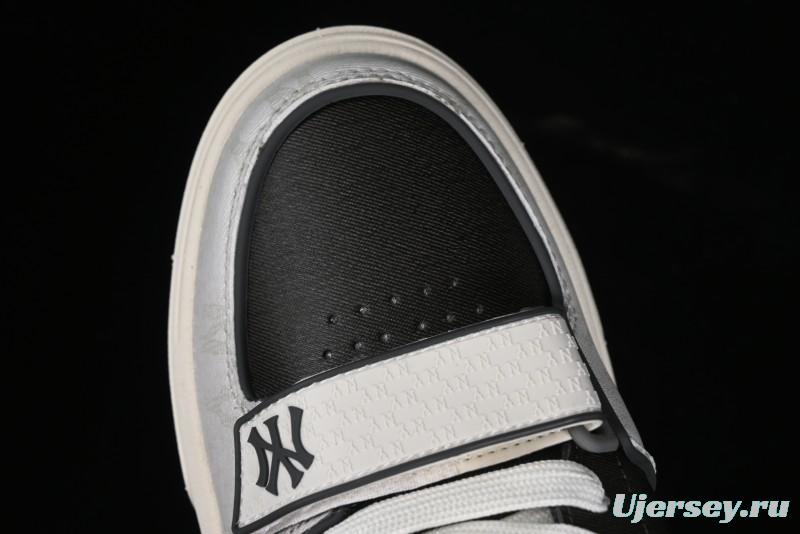 New York Yankees Chunky Liner Mid Denim Monogram Sandals with Velcro Closure and Thick Sole - 3ASXCHL4N50GRS