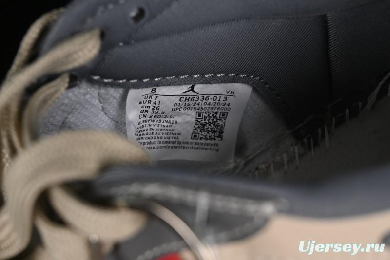 Nike Travis Scott x Fragment Design x Air Jordan 1 Low OG SP AJ1 Retro Sneakers - CH6336-013