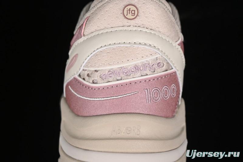 New Balance 1000 Series Retro Dad Style Low-Top Casual Running Shoes - M1000JG1