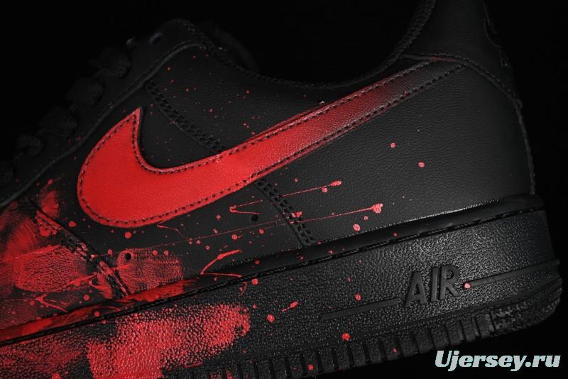 Nike Air Force 1 '07 Low 2D Hand-Painted Anatomy Scene Casual Sneakers - CW2288-011