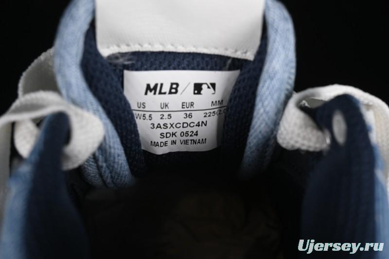 New York Yankees MLB Chunky Liner Denim Basic Platform Sandals - 3ASXCDC4N50BLS