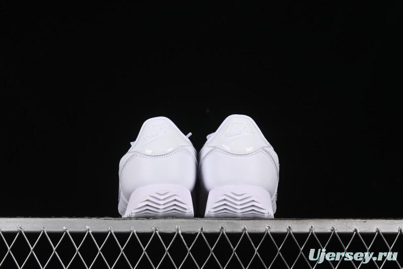 Nike Classic Cortez Leather Retro Running Shoes - FB6877-100