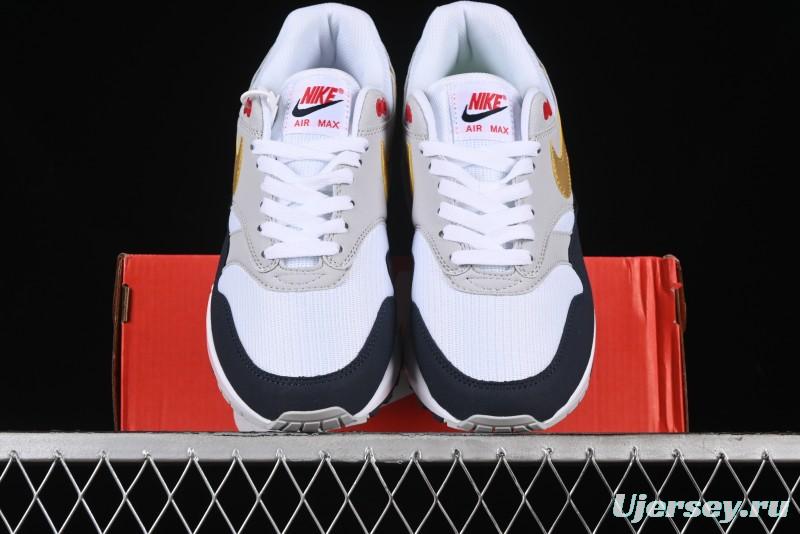 Nike Air Max 1 Retro Running Shoes with Half-Sole Air Cushion - HM9604-400