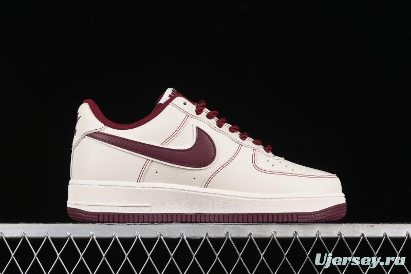 Nike Undefeated Air Force 1'07 Low Casual Sneakers with Custom Leather and Reflective Details - UT2023-206