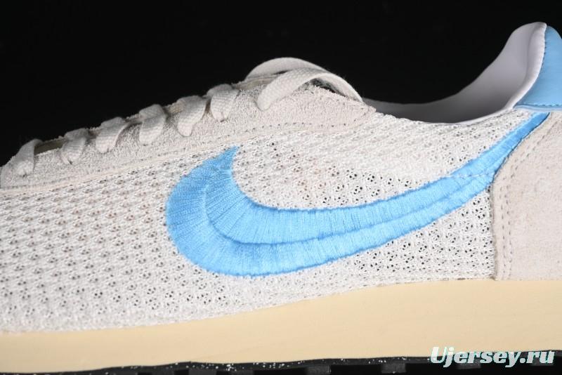 Nike Stussy Roshe Run LD-1000 Comfortable Versatile Slip-Resistant Durable Waffle Low-Top Casual Running Shoes - FQ5369-001