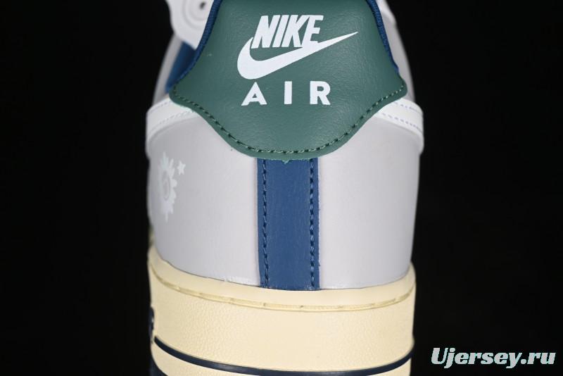 Nike Air Force 1 '07 Low Casual Sneakers with Full-Length Air Cushion - HM3721-111