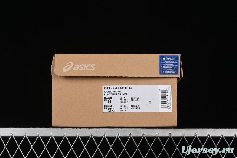 Asics Gel-Kayano 14 Running Shoes with Breathable Design and Professional Cushioning - 1201A019-006