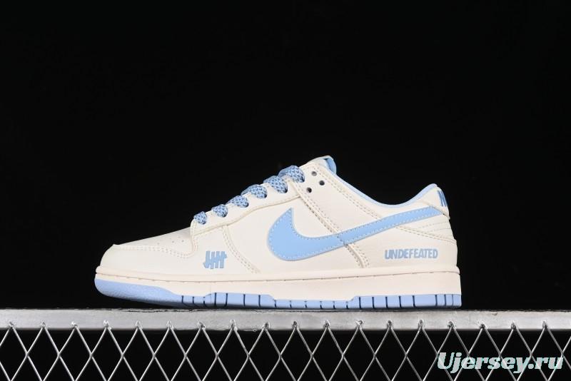 Nike SB Dunk Low UN Collaboration - Sky Blue Anniversary High-End Custom Low-Top Casual Skate Shoes - BB2699-212