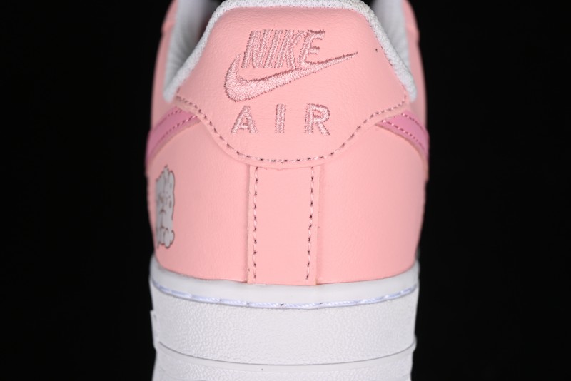 Nike Air Force 1'07 Low Casual Sneakers with Cuddle Bear Design - YY2024-762