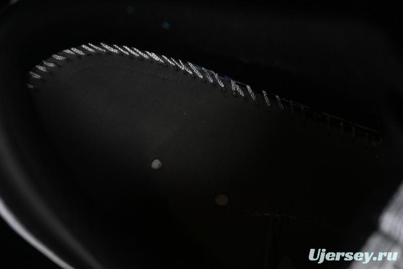 Nike Air Jordan 1 Low Retro Basketball Shoes in Black/Blue - 553558-042