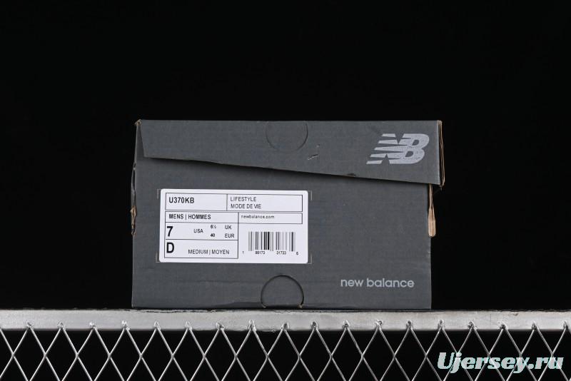 New Balance NB370 Series Retro Casual Running Shoes - U370KB