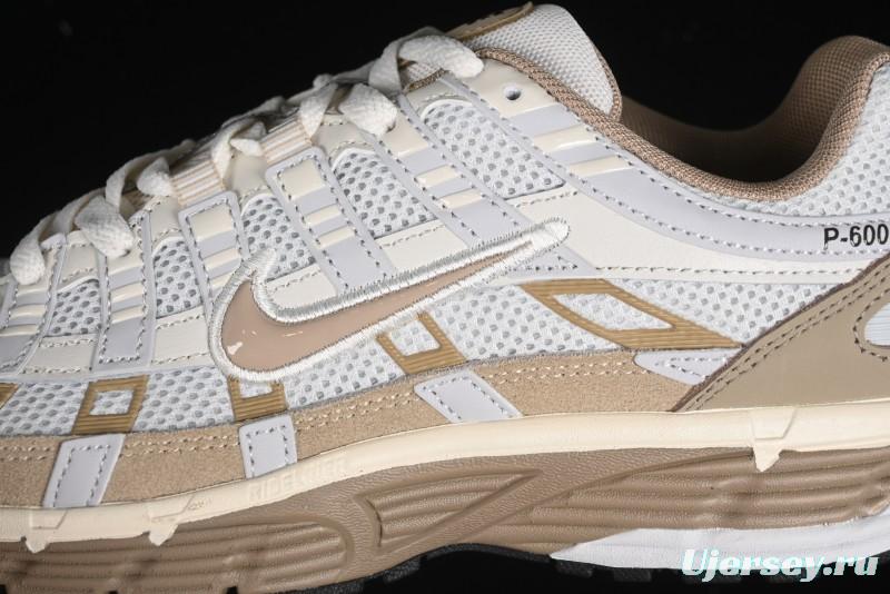 Nike P-6000 Premium Retro Casual Sneakers with Layered Design - FQ8243-025