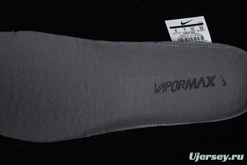 Nike Vapormax Flyknit Breathable Casual Running Shoes with Full-Length Air Cushion - 849557-002