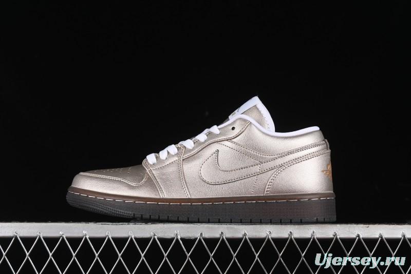 Nike Air Jordan 1 Low Retro Basketball Shoes Platinum - HQ3529-099
