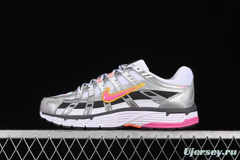 Nike P-6000 Prm Retro Casual Sport Dad Shoes - BV1021-100