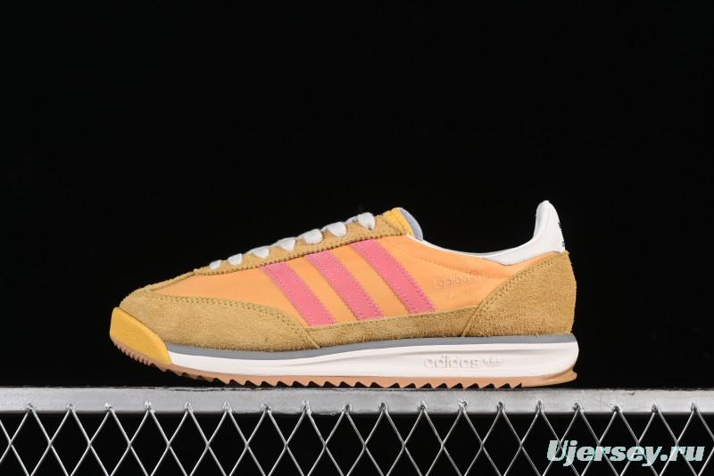 Adidas Originals SL 72 RS Retro Running Shoes with Nylon Upper and Suede Accents - IH0896