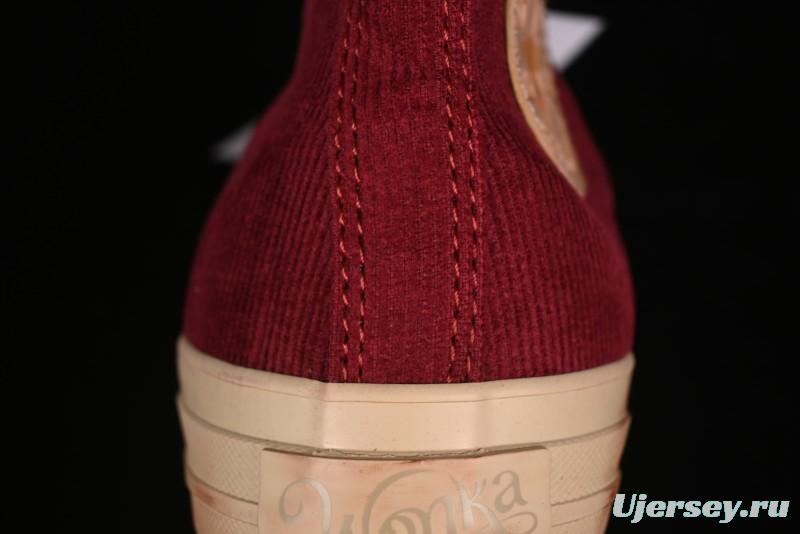 Converse Wonka x Converse Chuck Taylor All Star High Top Vintage Corduroy Shoes - A08153C