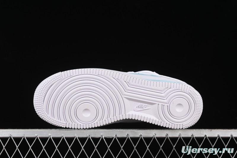 Nike Air Force 1 '07 Low Custom Anime Themed Spray Painting Romantic Whisper Casual Sneakers - ZH0316-028