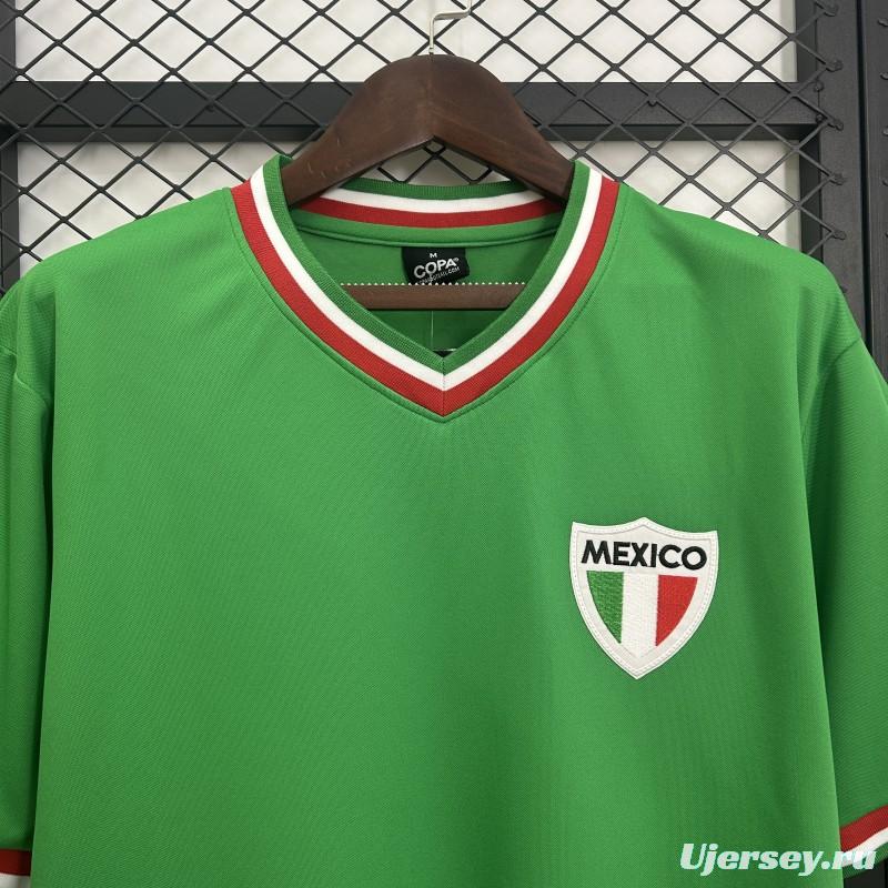 1970 Retro Mexico Home Jersey