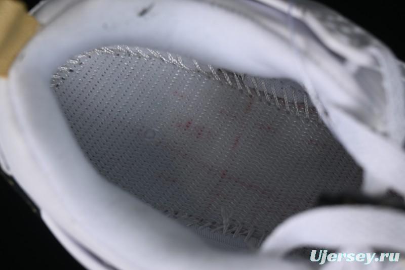 Nike Jordan Spizike Low Casual Shoes with Cracked Leather Design - HJ9019-100