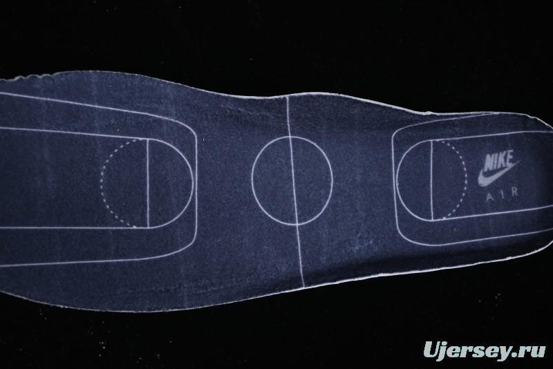 Nike Air Force 1 '07 Low Casual Sneakers with Black and White Hand-Drawn Anime Design - CT2585-100