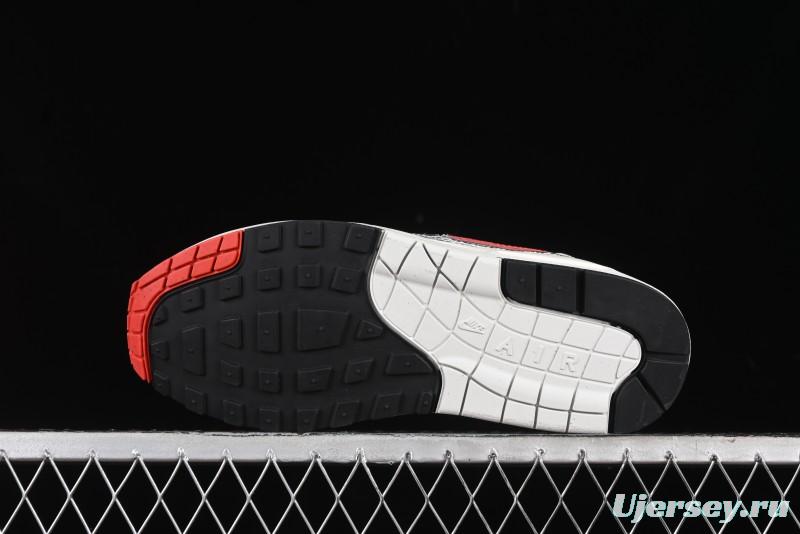 Nike Air Max 1 Retro Running Shoes with Half-Sole Air Cushion - HF7746-100