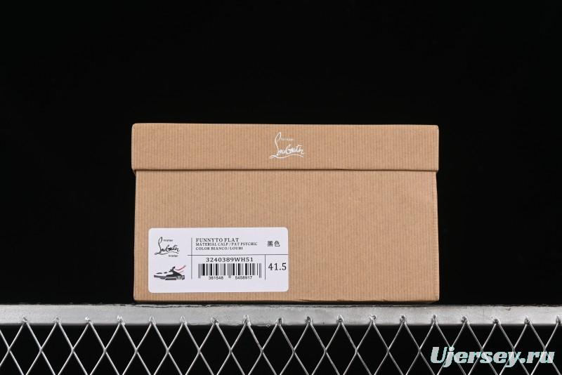 Christian Louboutin Funnyto Flat Comfortable Fashion Low-Top Sneakers - X.D4