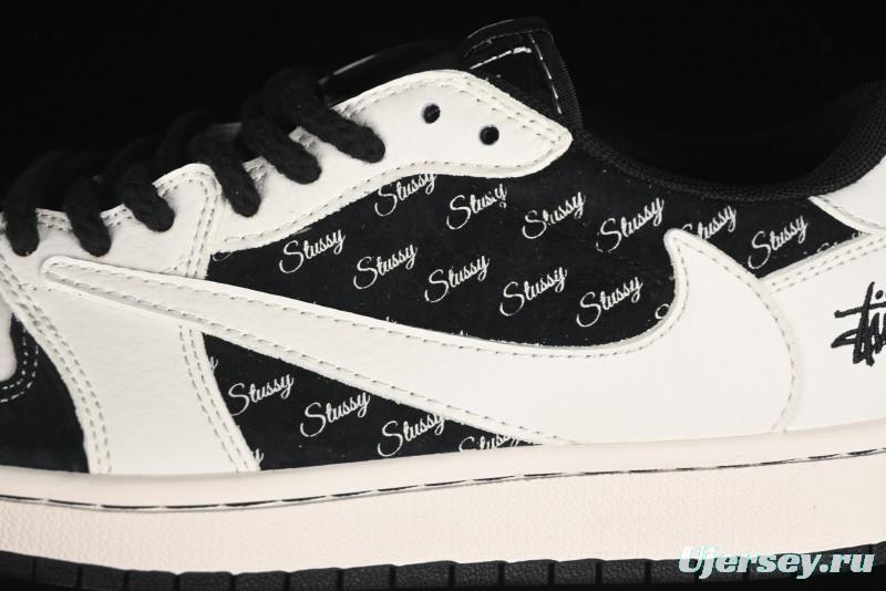 Nike Travis Scott x Fragment Design x Air Jordan 1 Low OG SP Sneakers - SJ2068-128